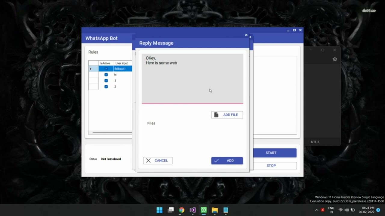 Como configurar Auto resposta