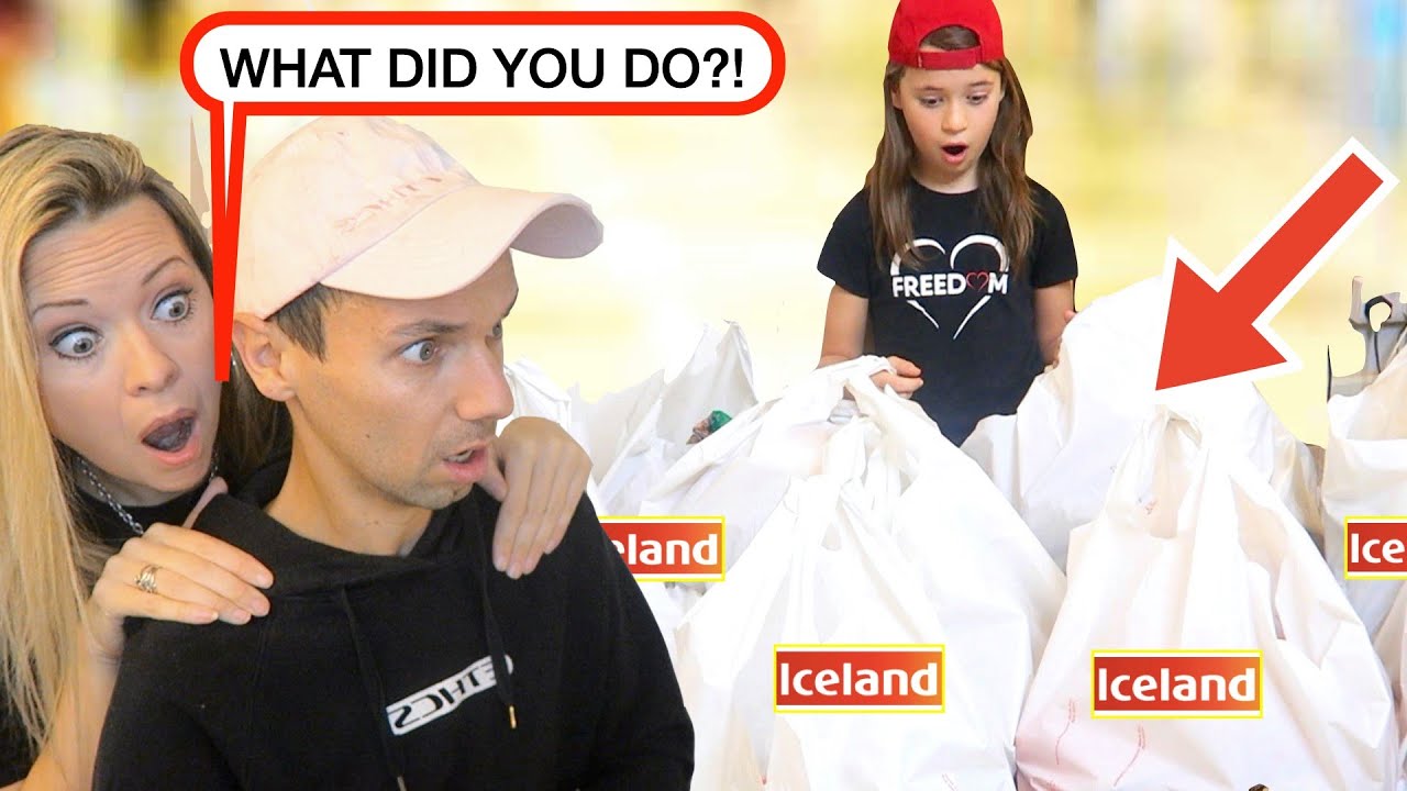 WE LET OUR KID DO OUR FOOD SHOPPING FOR A WEEK 😯  Veganuary special