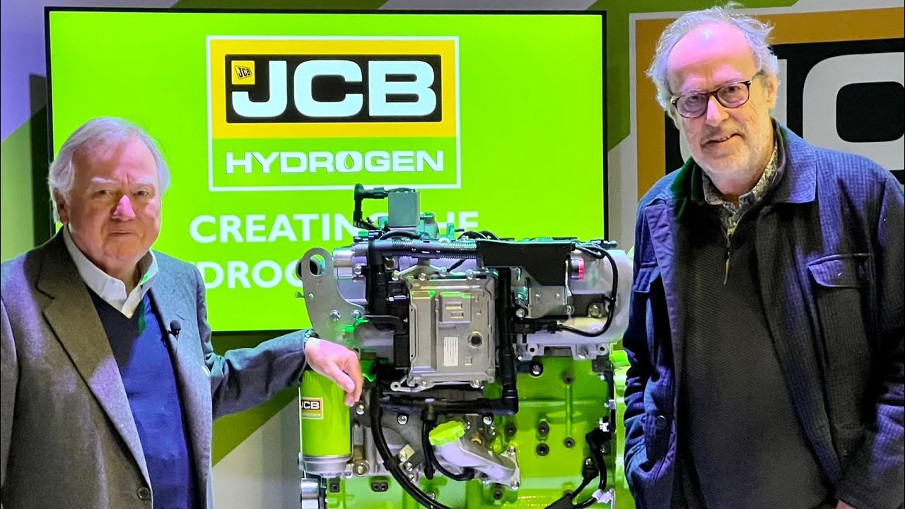 JCB переходит на водородную энергетику для всей своей крупной техники. Вот почему.