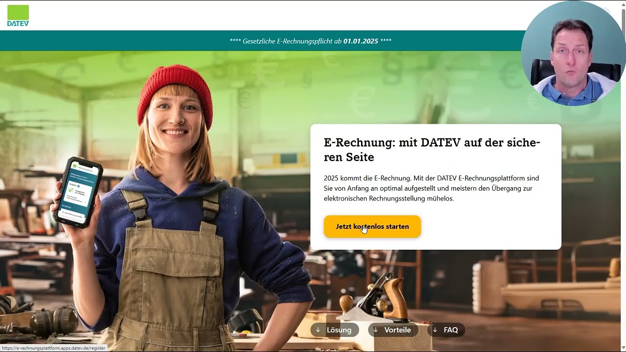 E-Rechnung senden und empfangen mit dem DATEV E-Rechnungspostfach - die Lösung für 2025 ?