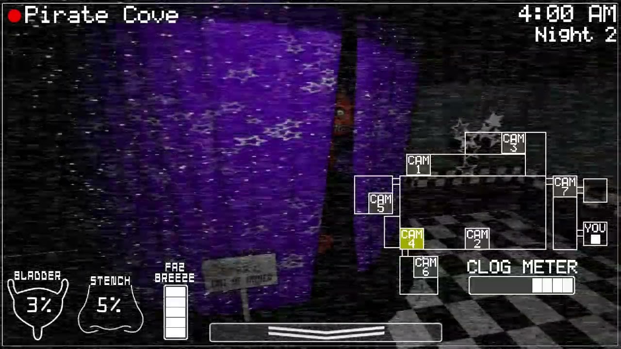 five nights on the toilet revisited