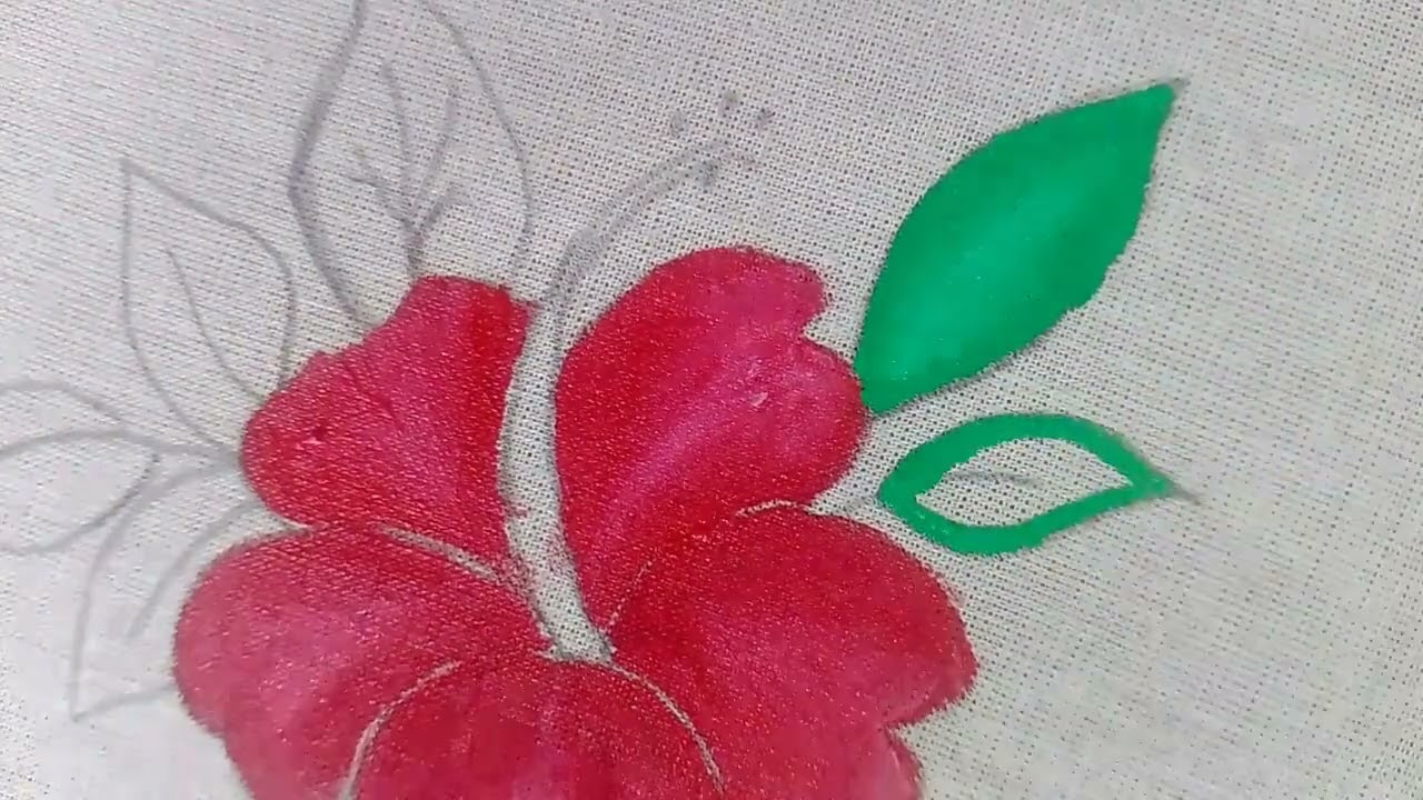 Fabric paint 🎨 pana pidikkuma ungaluku ll Fabric painting..