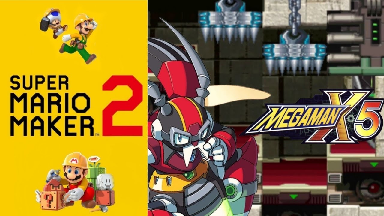 Super Mario Maker 2 × Megaman X5: Izzy Glow Stage REMADE