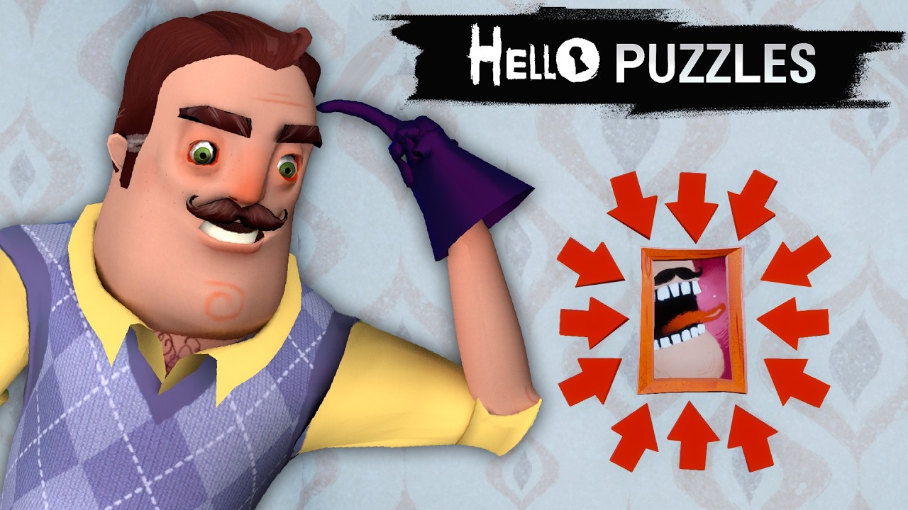 Hello Neighbor - Hello Puzzles | Full Game Walkthrough (0-90)