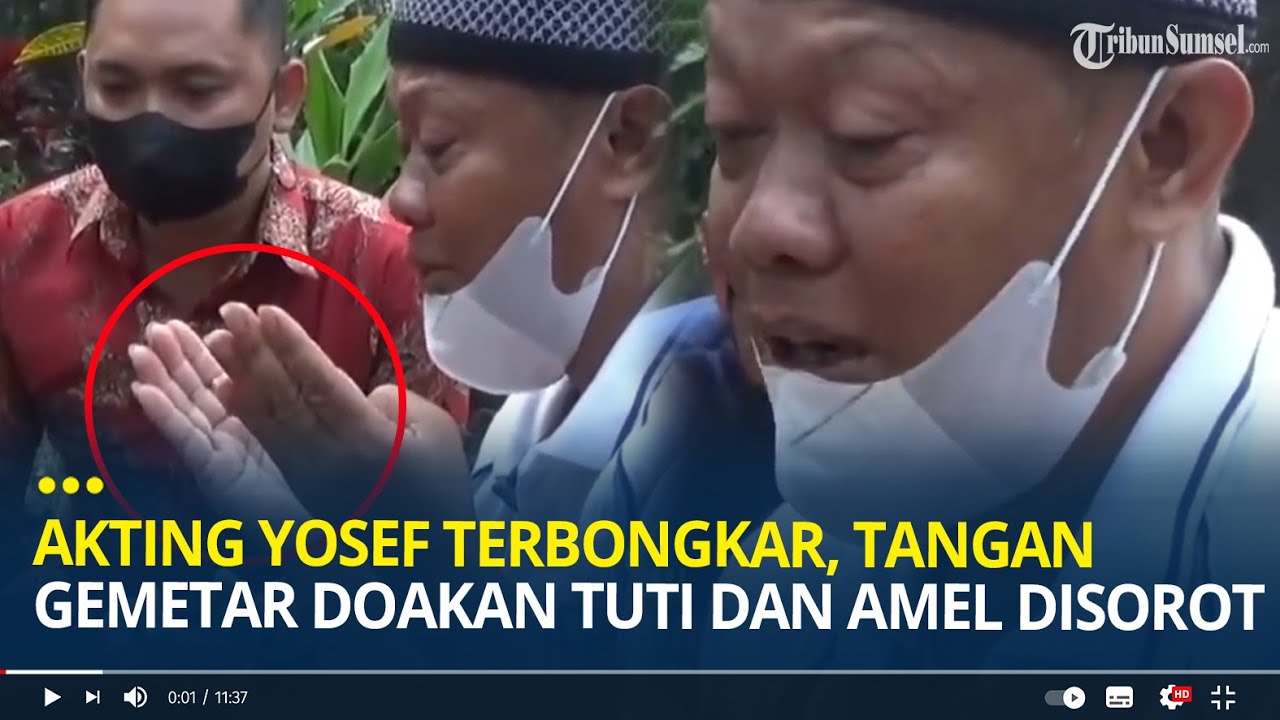 Akting Yosef Terbongkar Usai 2 Tahun Kelabui Publik, Tangan Gemetar Doakan Tuti dan Amel Disorot
