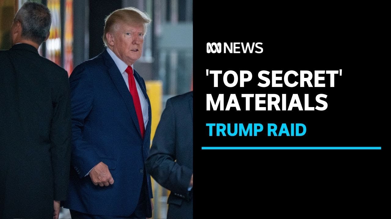 Top secret documents seized from Donald Trump's home | ABC News