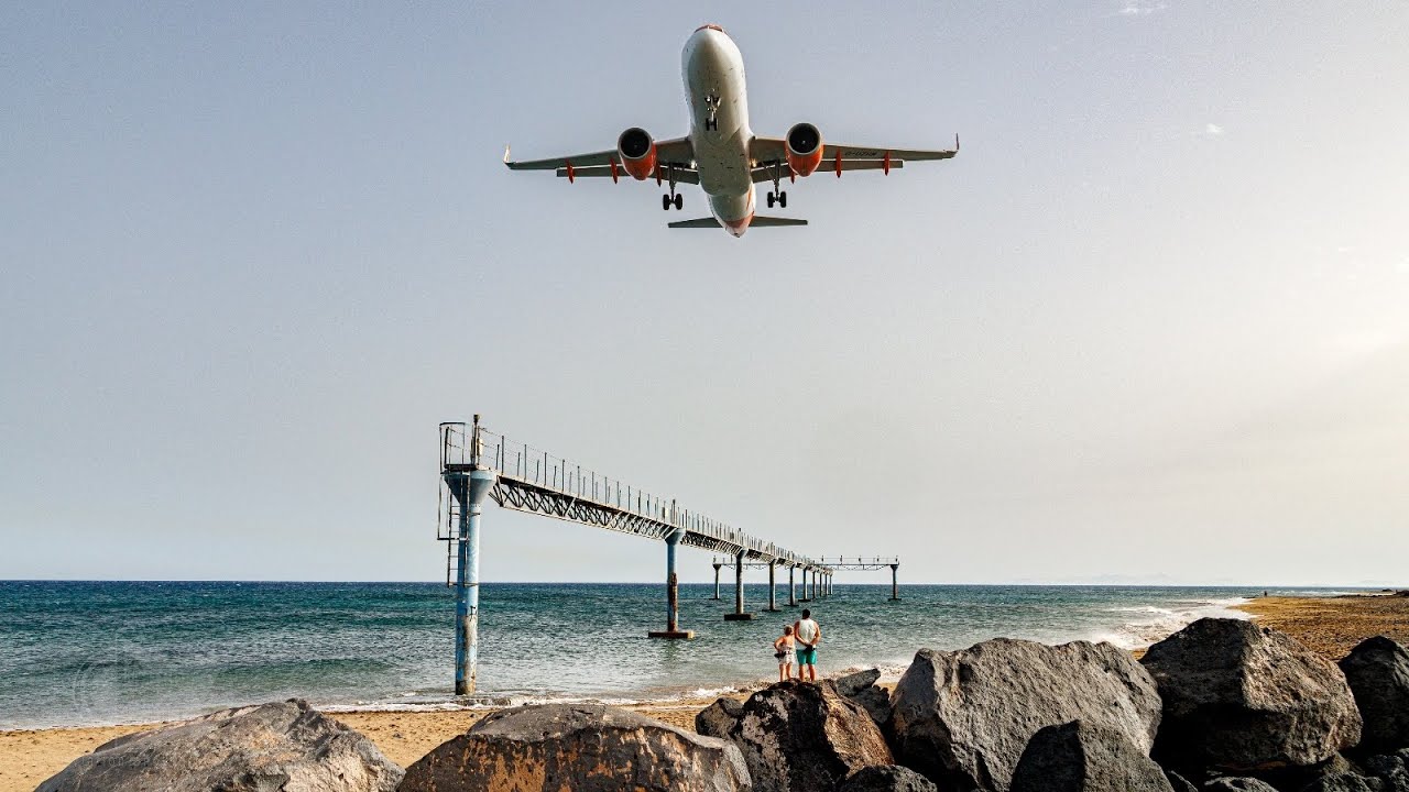 Plane spotting Aeropuerto de César Manrique Lanzarote July 2025 (4k) S24 Ultra (Canon EOS R7)