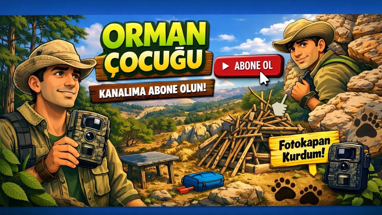 Ormanda Ayı İzlerine Rastlamıştım Emin Olmak İçin Fotokapan Kurdum Ön İzleme 1