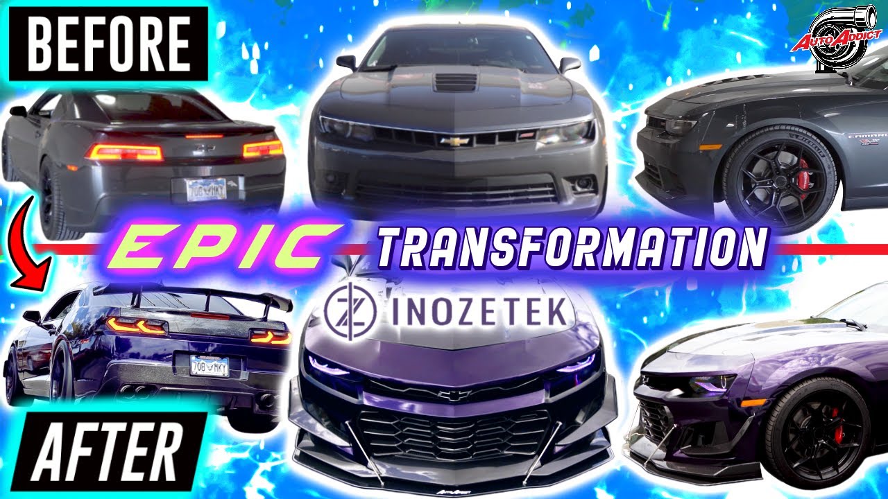 2014 Chevy Camaro SS Gets A Full Makeover | Inozetek Midnight Purple |@AutoAddictUSA | Episode 21