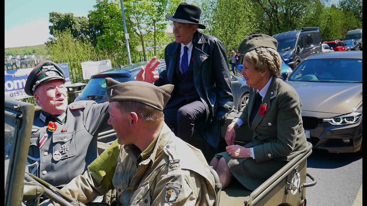 Haworth 1940's War Weekend, 2023. MORE Music, Dance & High St. + 'Allo 'Allo. SELECT HD. Vid & pics