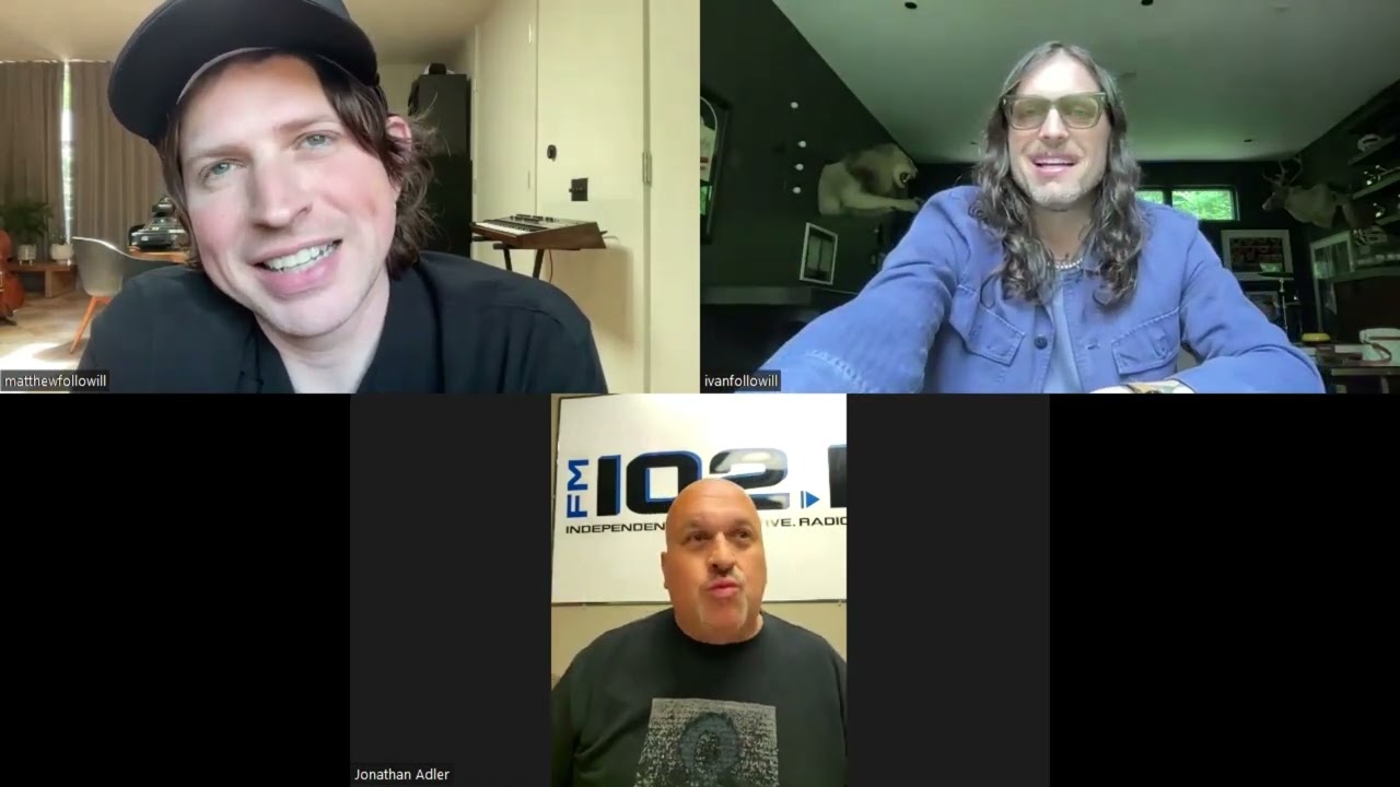 FM 102/1's Adler Zooms with Nathan and Matthew Followill of Kings of Leon.