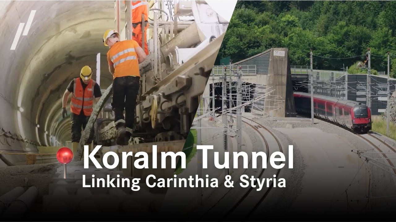 Koralmtunnel – die schnellste Verbindung zwischen Kärnten und der Steiermark