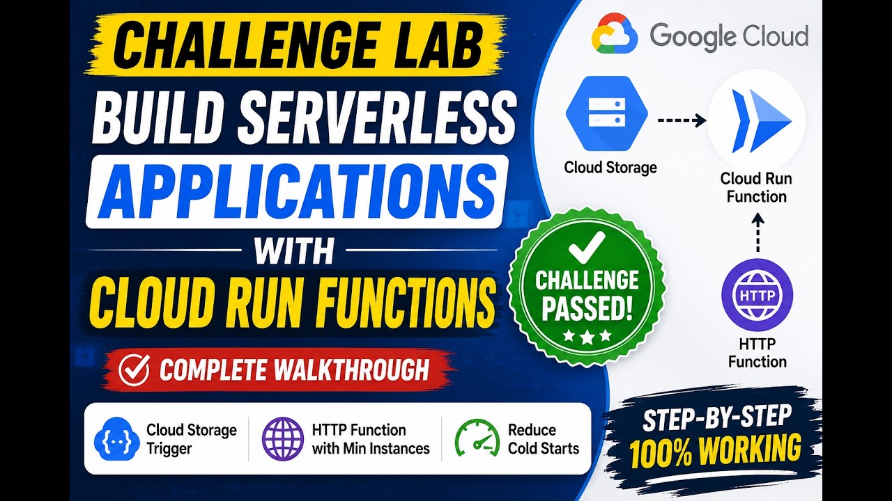 Создание бессерверных приложений с помощью Cloud Run Functions: Практическая лабораторная работа ...