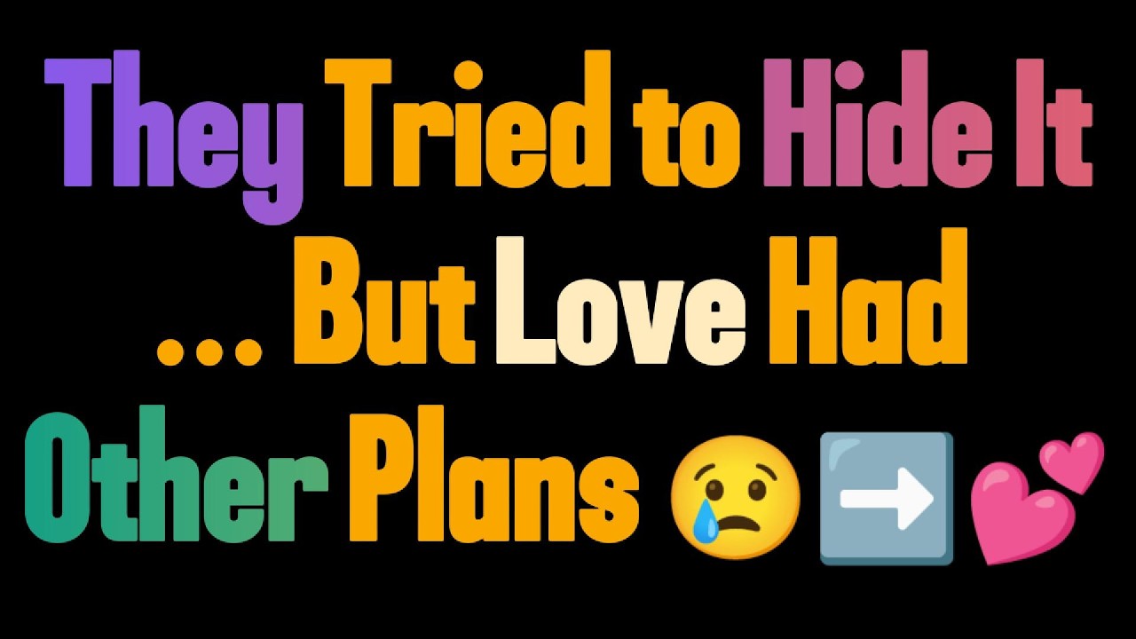 They Tried to Hide It… But Love Had Other Plans 😢➡️💕