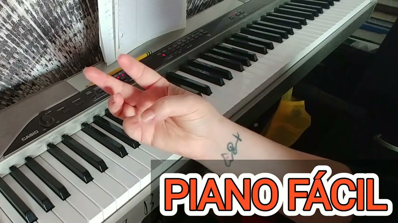 Aprende 🎹 piano más rápido empezando con estos 4 acordes 