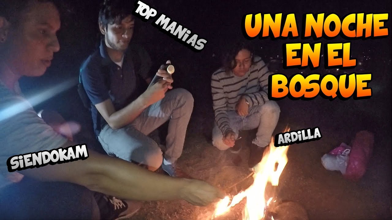 PASAMOS UNA NOCHE EN MEDIO DEL BOSQUE *Un caballo salvaje nos intenta morder* - Ft. REAL TEAM