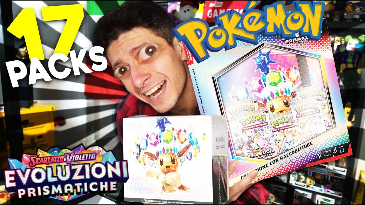 SBUSTO SET ALLENATORE E RACCOGLITORE DI EVOLUZIONI PRISMATICHE.. INTROVABILI !! - POKEMON