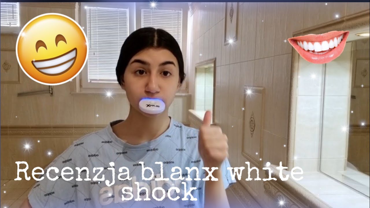 Recenzja Blanx white shock 🪥🦷Czy naprawdę wybiela zęby jestem w Szoku!!