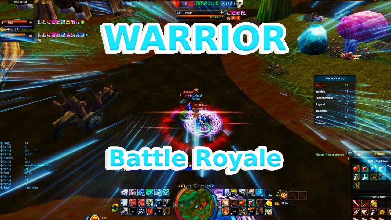 4Story 4Chaos l How To Play Warrior In BR