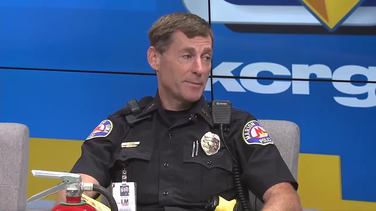 Officer Tom Davis talks National Fire Safety Month