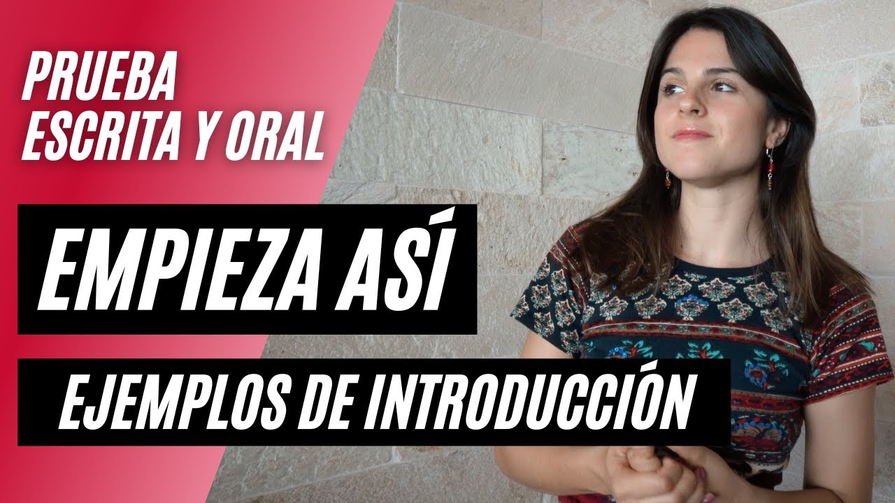 ¿Cómo hacer la introducción de un texto o monólogo? DELE C1 y DELE C2