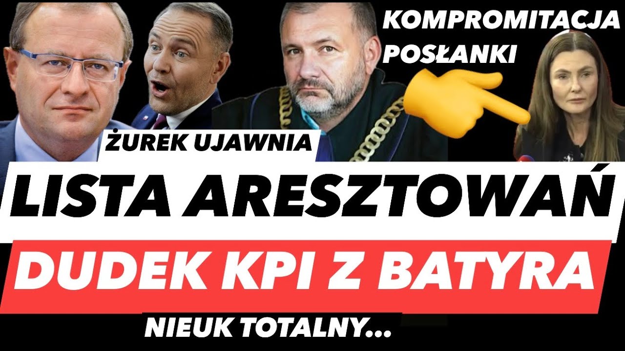 ŻUREK OGŁASZA ARESZTOWANIA W PiS &ndash; PROF. DUDEK OŚMIESZA NAWROCKIEGO❗️POSŁANKĘ ZATKAŁO NA WIZJI