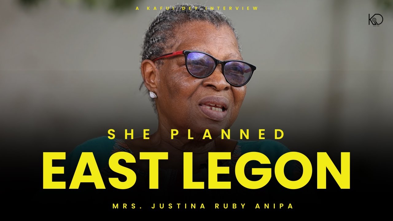 Kafui Dey Interviews Mrs Justina Ruby Anipa, Retired Town Planner | She's 86 & Planned East Legon 