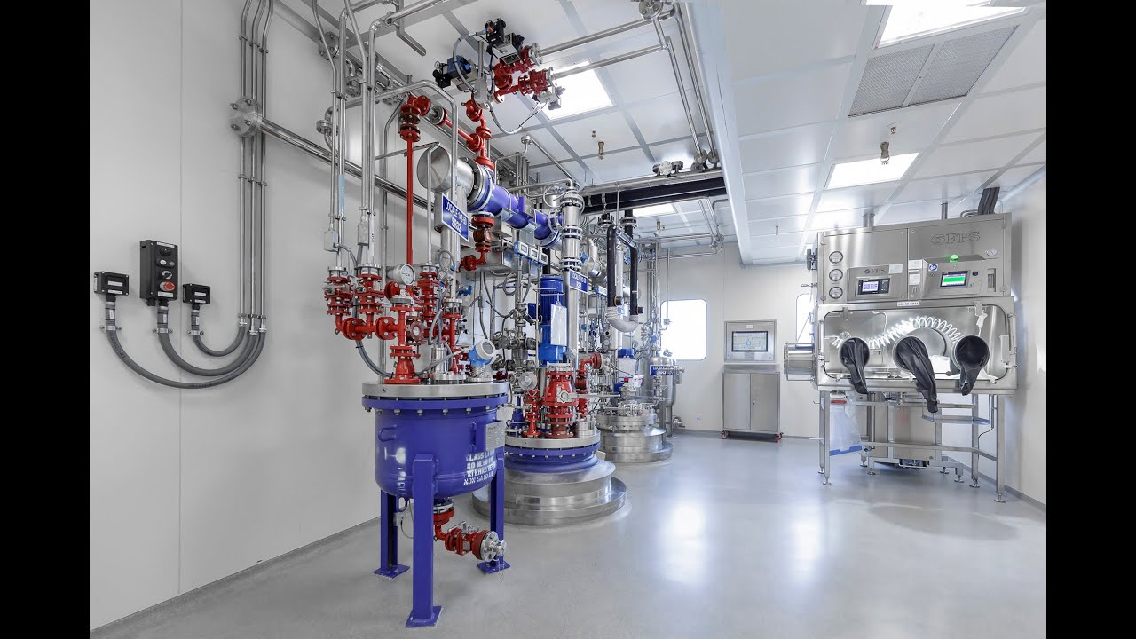 Dipharma's CGMP pilot plant in Mereto di Tomba