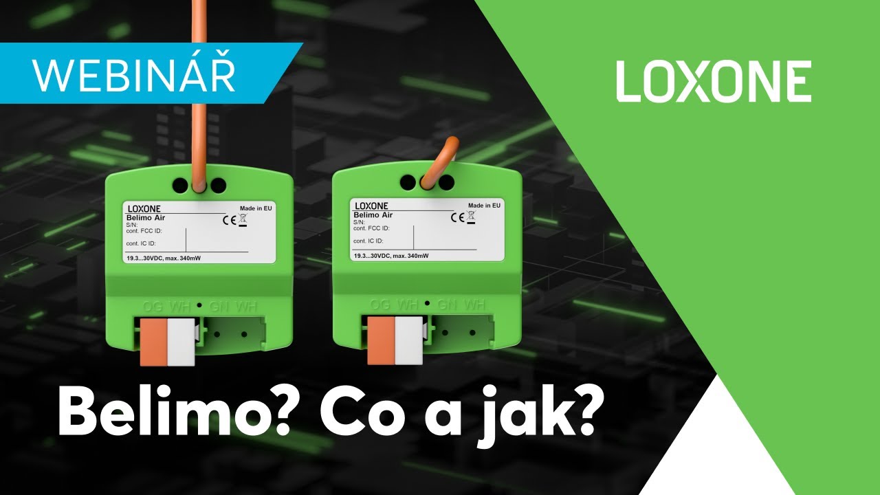 Belimo? Rozhovor s obchodním ředitelem Filipem Hajšem | Loxone