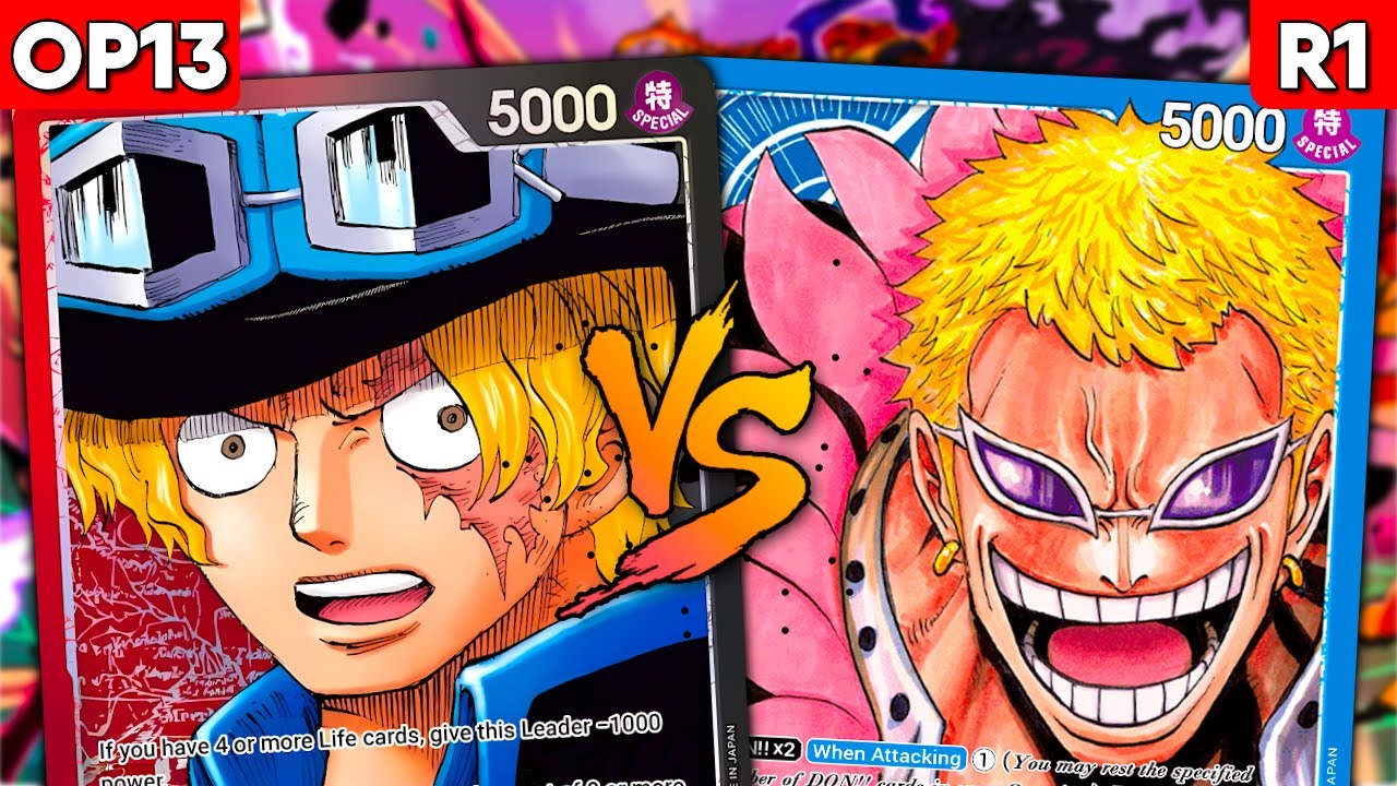 [OP13] RB Sabo 🆚 U Doffy 🏆 Local Tournament - Round 1 | OPTCG