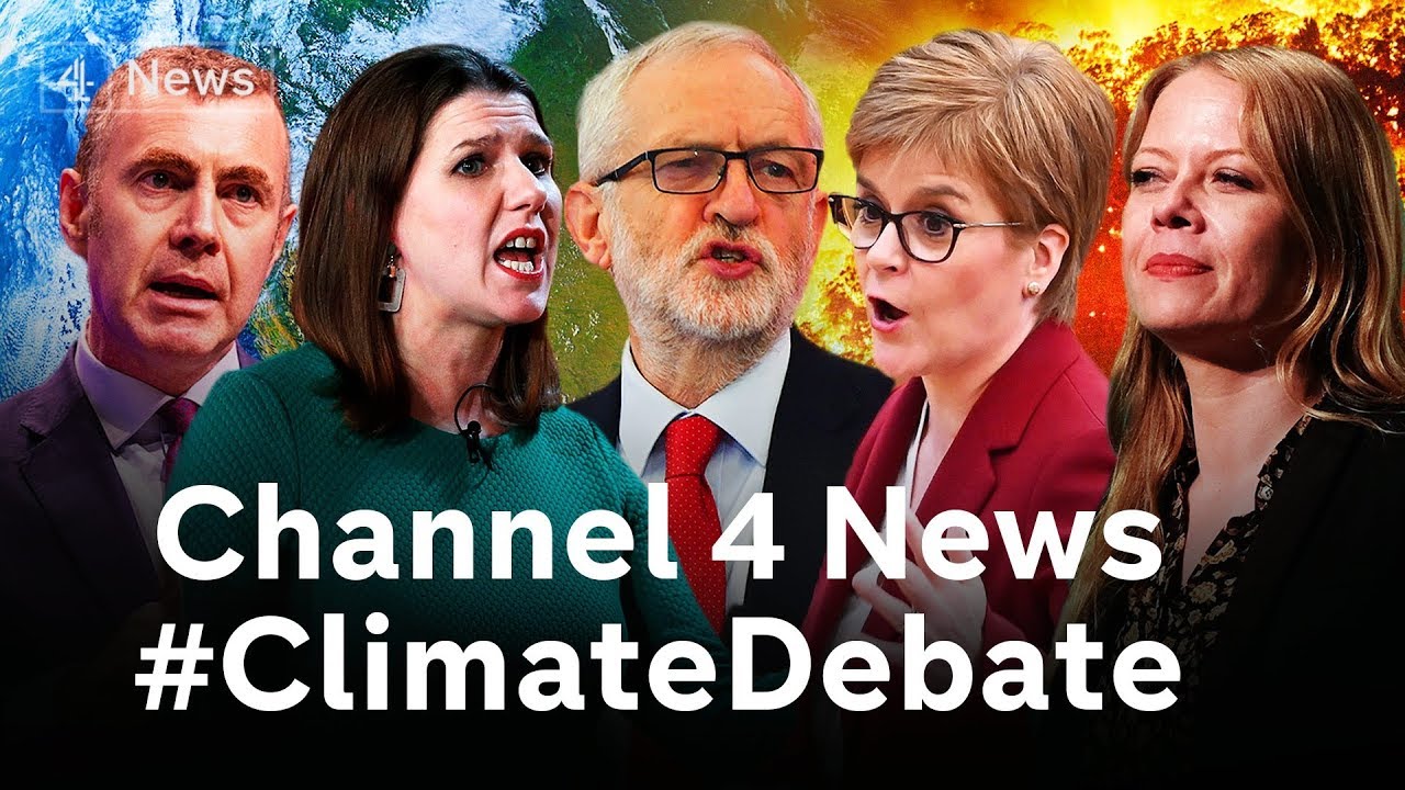 The Channel 4 News #ClimateDebate - world's first party leaders' debate on the climate