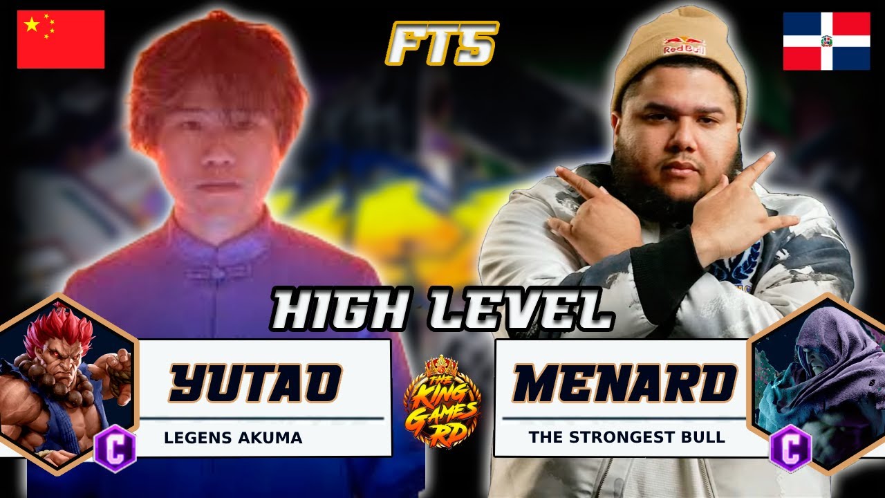 MENARD (m.bison) vs. YUTAO (akuma) - Intensa batalla de alto nivel | Street Fighter 6 Pro Match