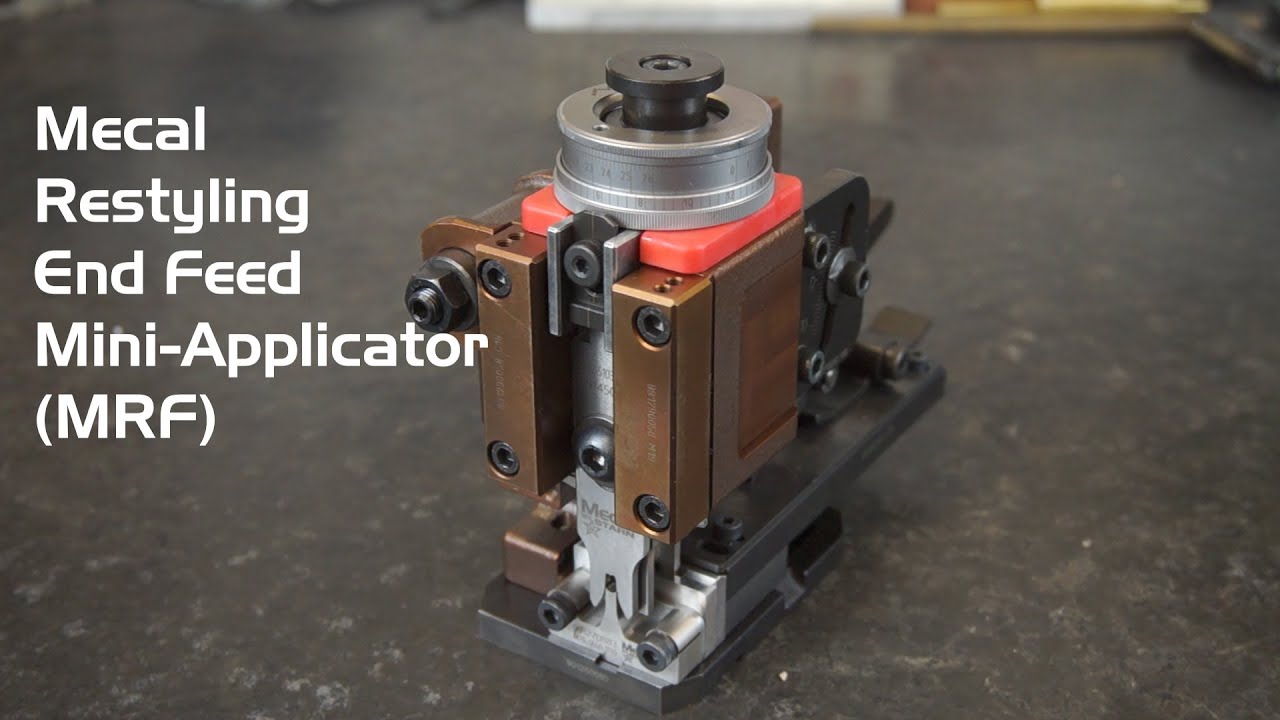 Mecal Restyling End Feed Mini-Applicator (MRF)
