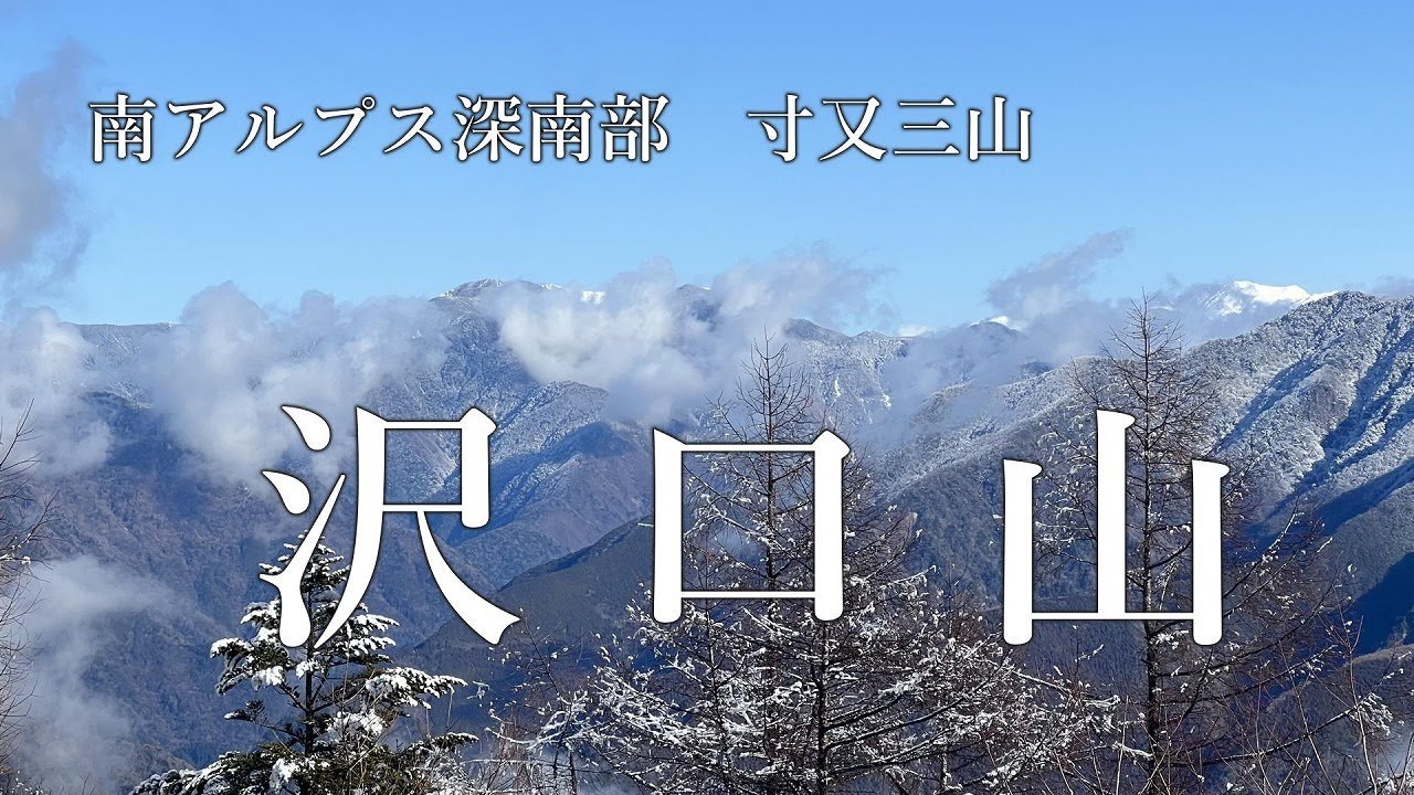 静岡百山６【 沢口山 】沢口山　南アルプス深南部　寸又三山　登山歴3か月目 初心者の日帰り登山【 ソロ登山 】　静岡県川根本町　４K