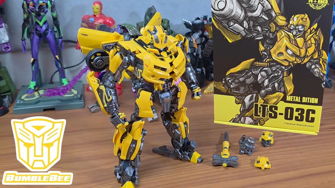 Обновление скульптуры головы!? 大黄蜂 Bumblebee LTS-03C NEW Legendary Toys Metal Dition Transformers