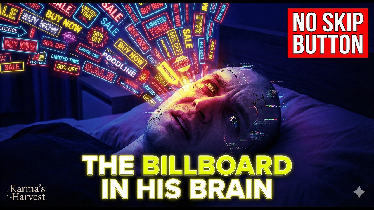He Stole Our Dreams for Profit, Then His Own Mind Became a Living Ad | Karma’s Harvest