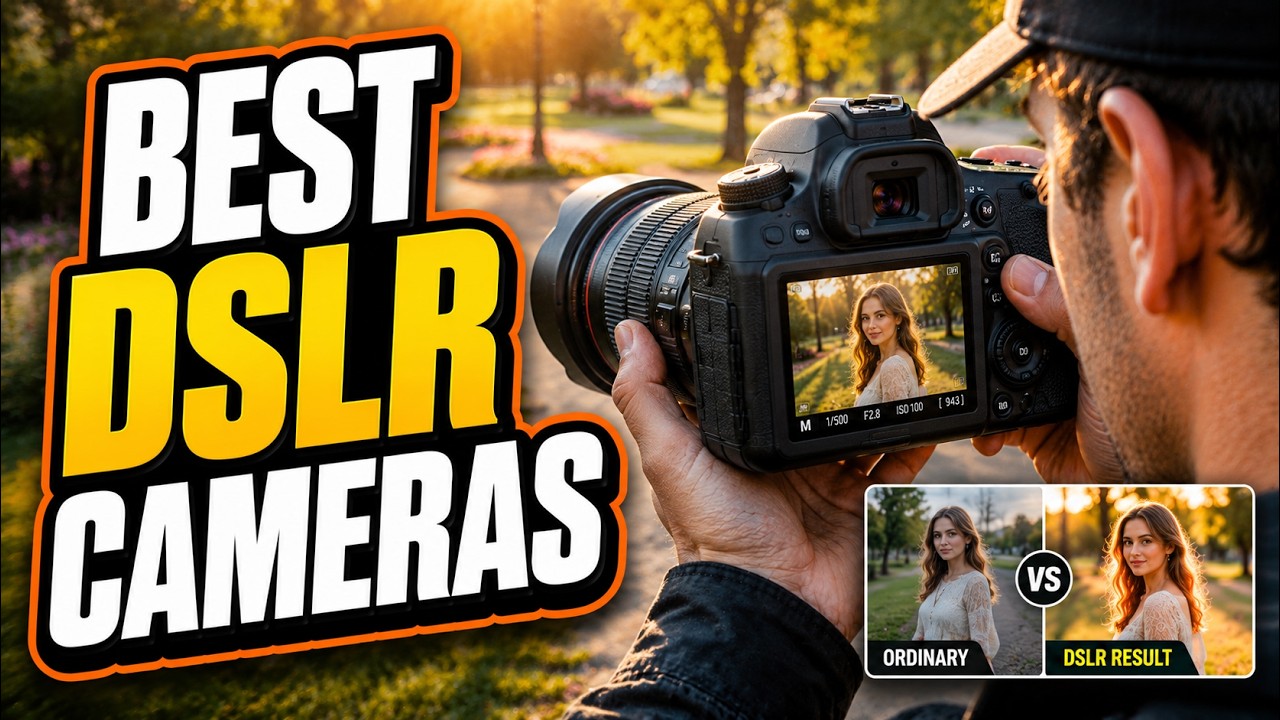 Top 7 Best DSLR Cameras for Novice Photographers Who Want Easy Professional Results
