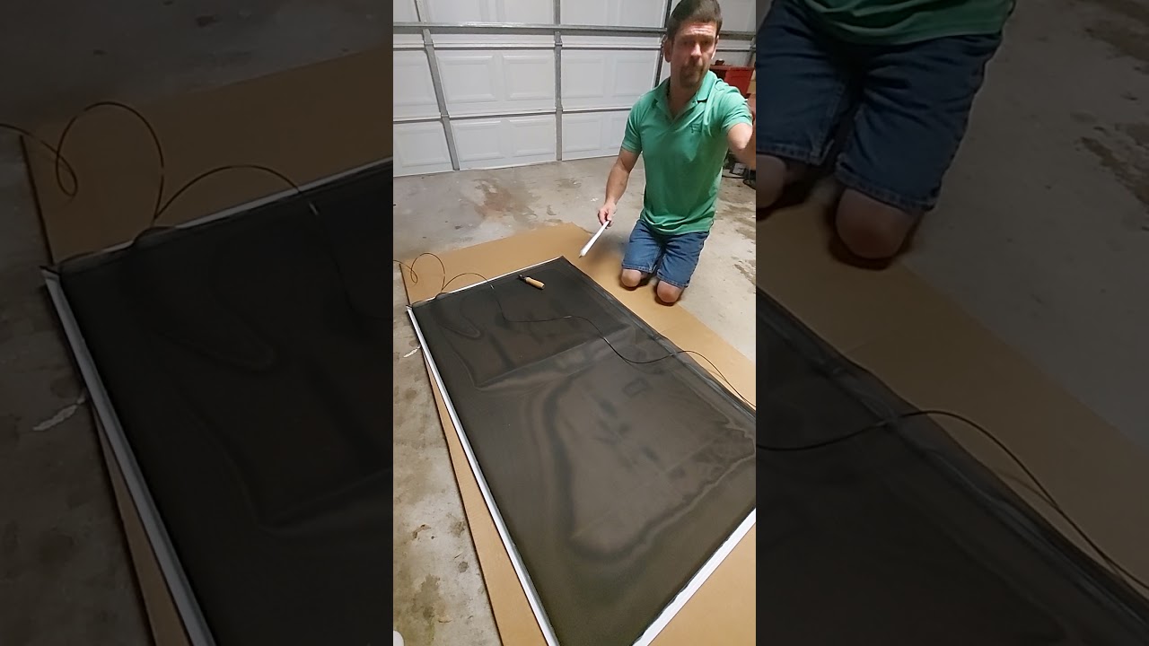Solar Screen Kit- how to video MyScreenKit.net