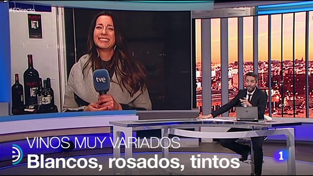 Reportaje España Directo en la zona y en Bodega Cuatro Vientos.