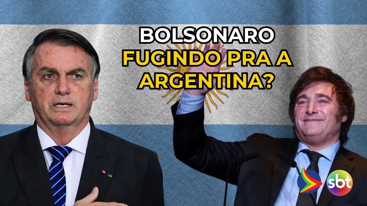 PF encontra no celular de Bolsonaro pedido de asilo a Milei