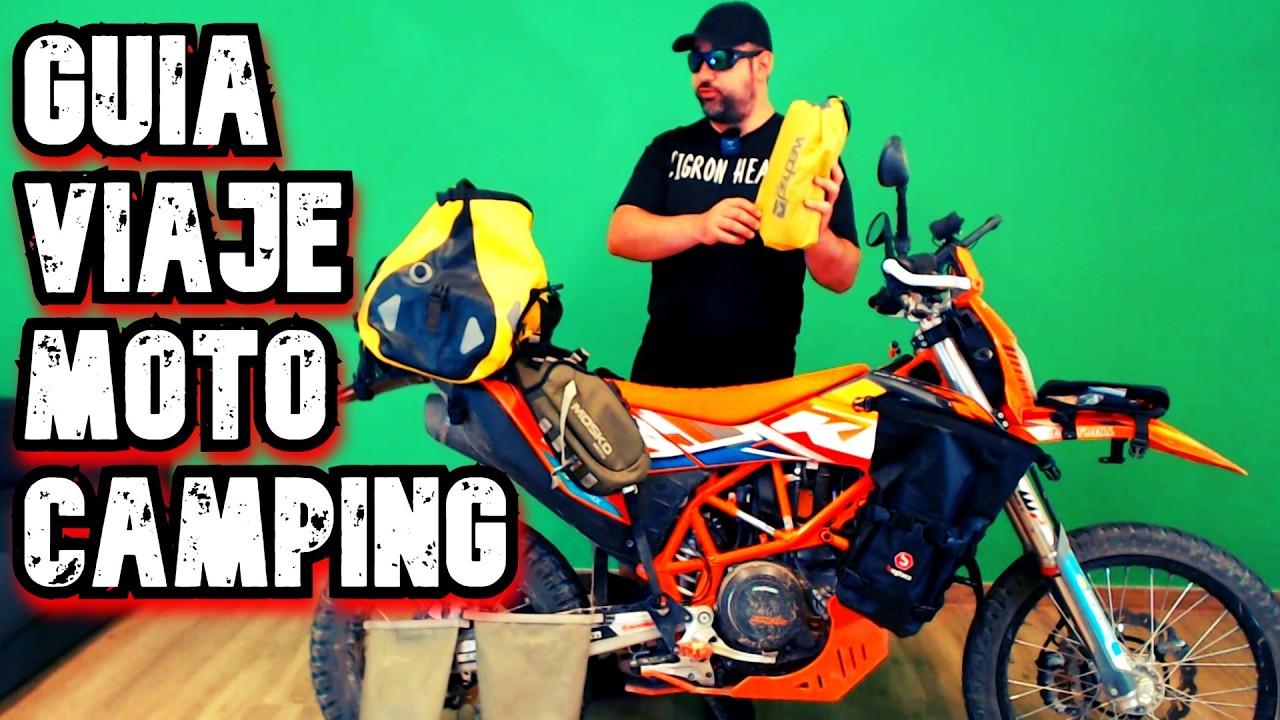 Guía para Viajar Moto Camping🛵⛺️ ¿Cómo preparar un viaje de Moto Camping?
