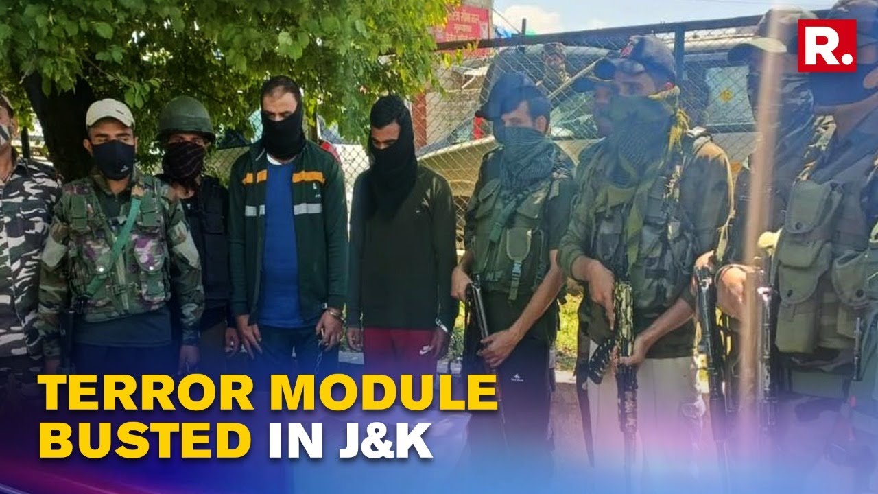 Major Crackdown On Terror In Jammu & Kashmir; Forces Arrest 3 Hizbul Terrorists In Kulgam