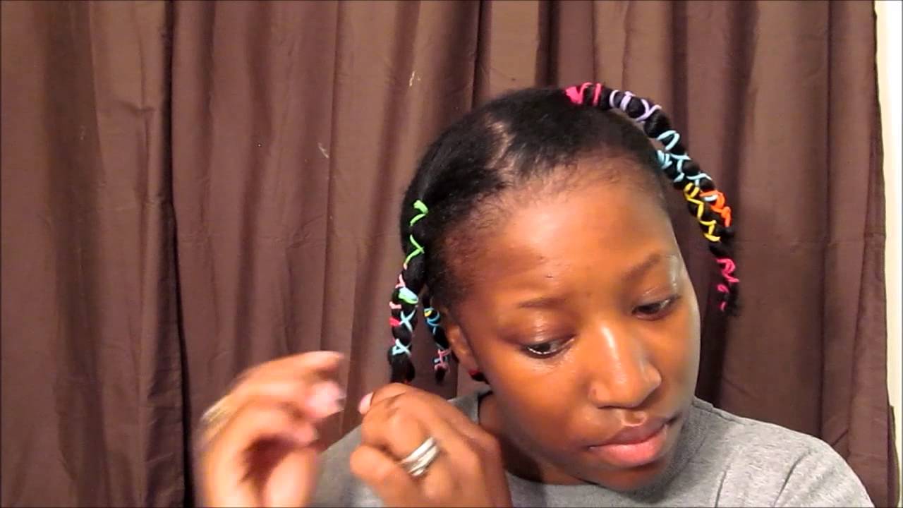 08: Banding: one way to stretch natural hair
