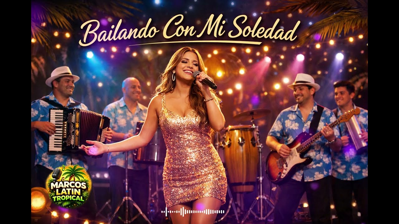 Bailando Con Mi Soledad 💔 | Cumbia Tropical Romántica | Video Oficial