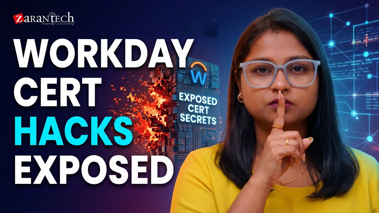 How to Clear Workday Data Loading Cert on First Attempt? | ZaranTech