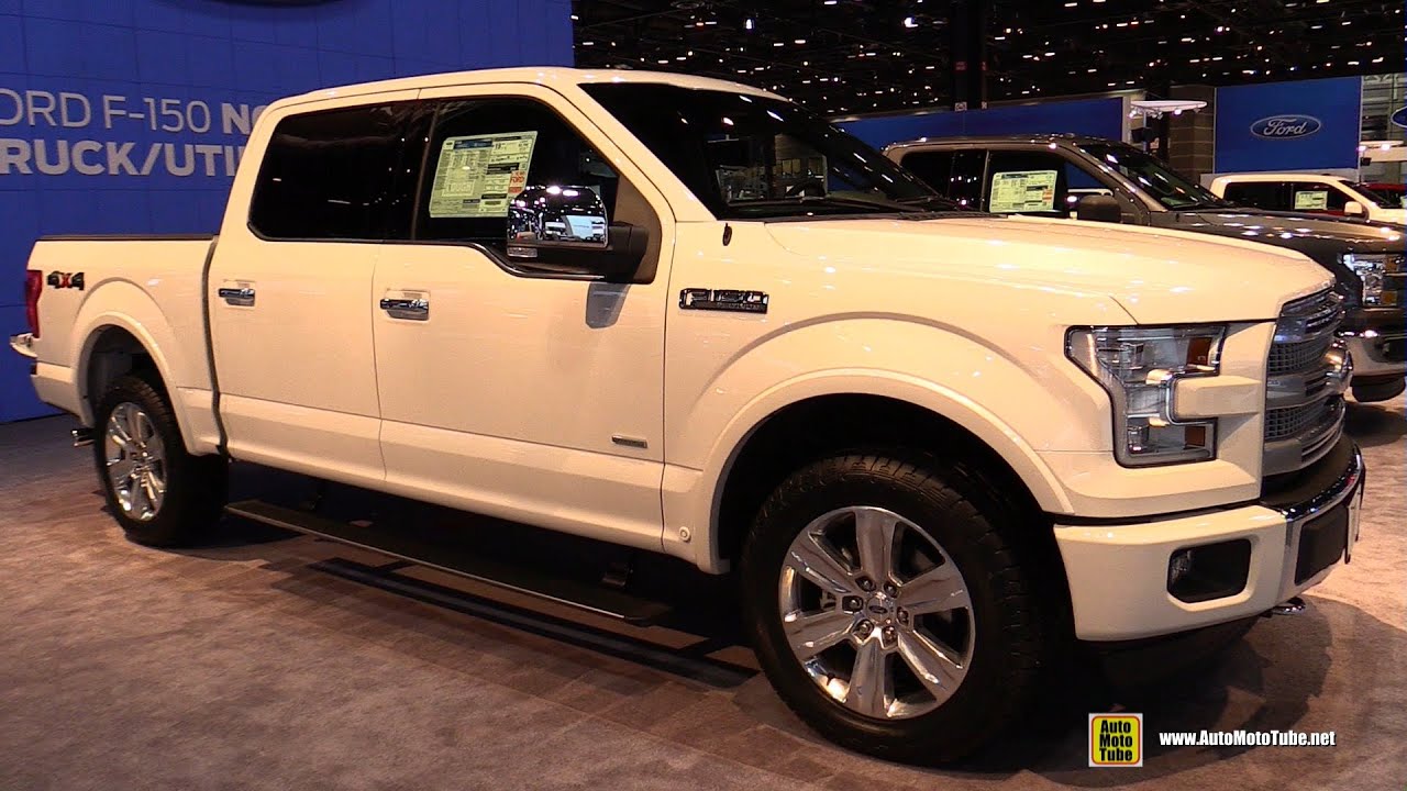 2015 Ford F150 Platinum Supercrew 3.5L V6 - Exterior, Interior Walkaround - 2015 Chicago Auto Show
