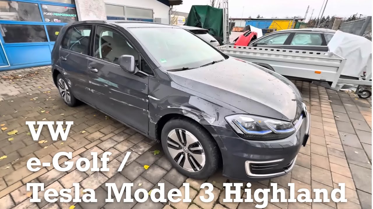 Обзор e-Golf 2021г. 8500&euro; дорого? Запас хода Tesla с LFP -1% проблема?
