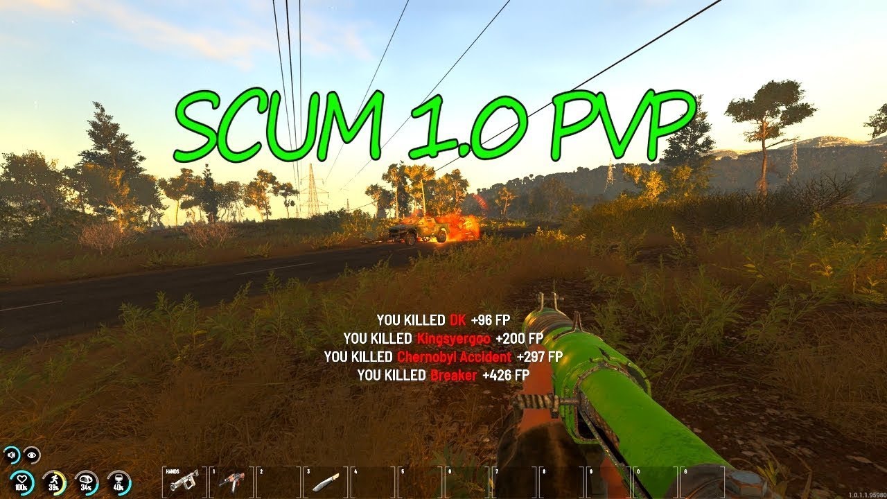 SCUM PvP |  I Tried the Hardest Survival Game Ever!