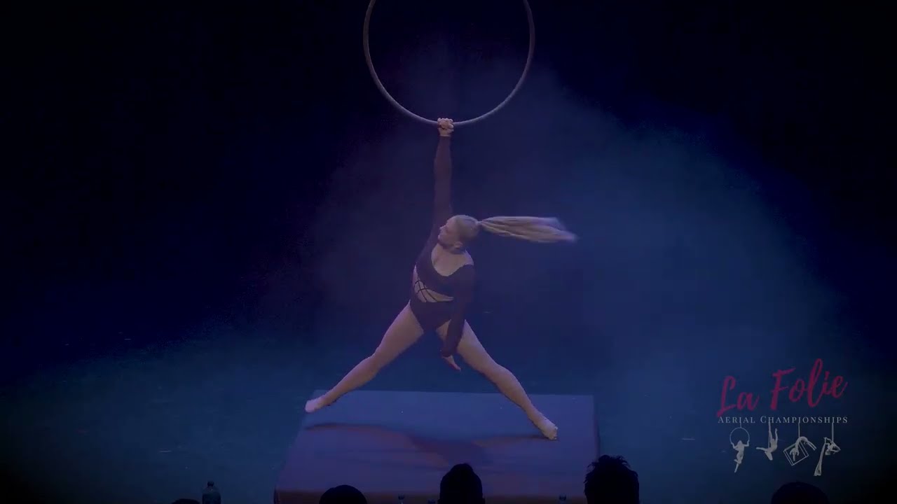 Sam Gage: Elite Lyra 1st Place La Folie Aerial Championships 2024