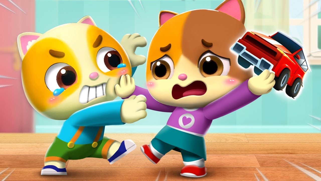Let's Play with Toys Gently | Good Habits Stories | Kids Cartoon | Mimi and Daddy